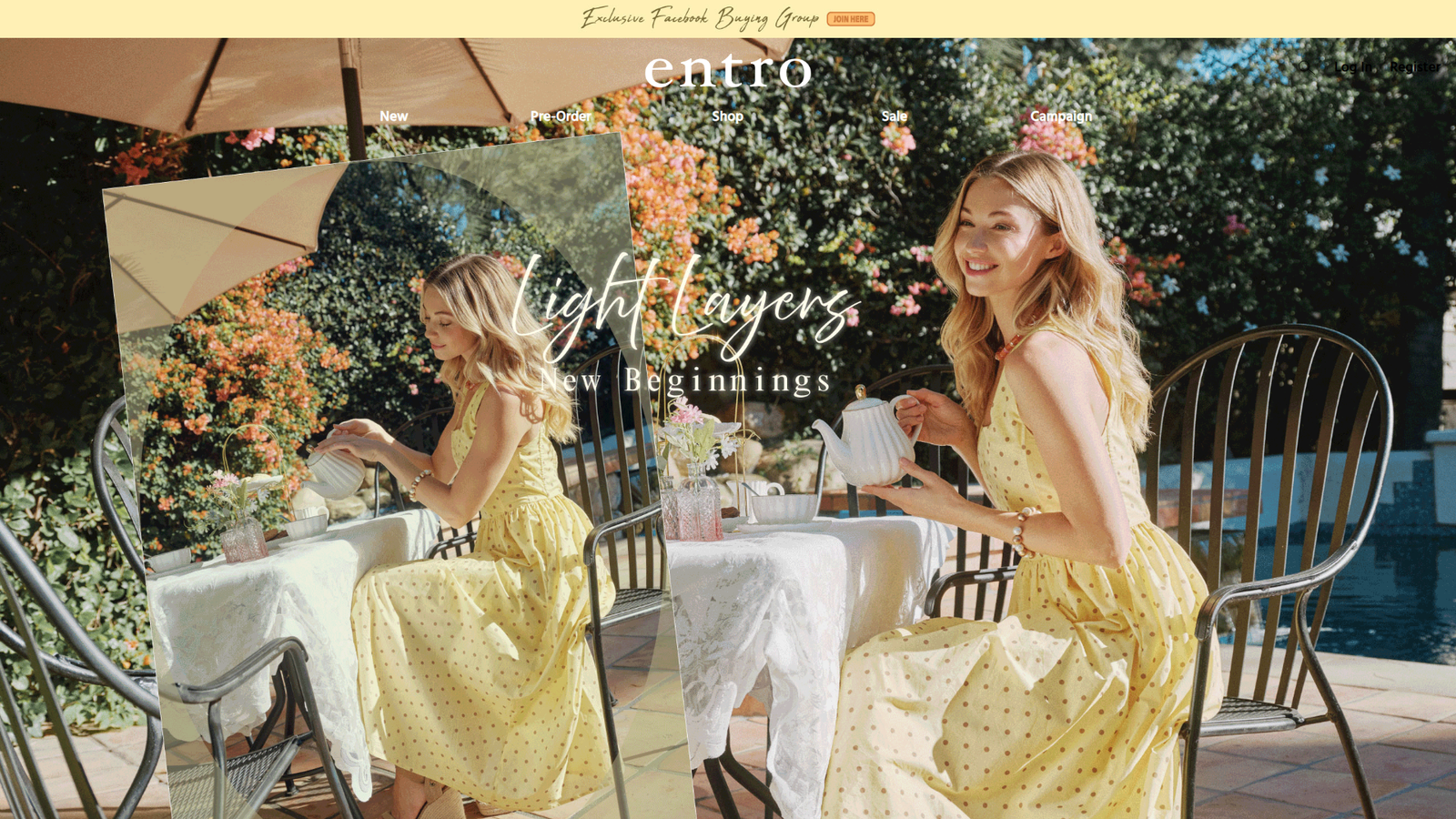 Entro mass clothing dresses