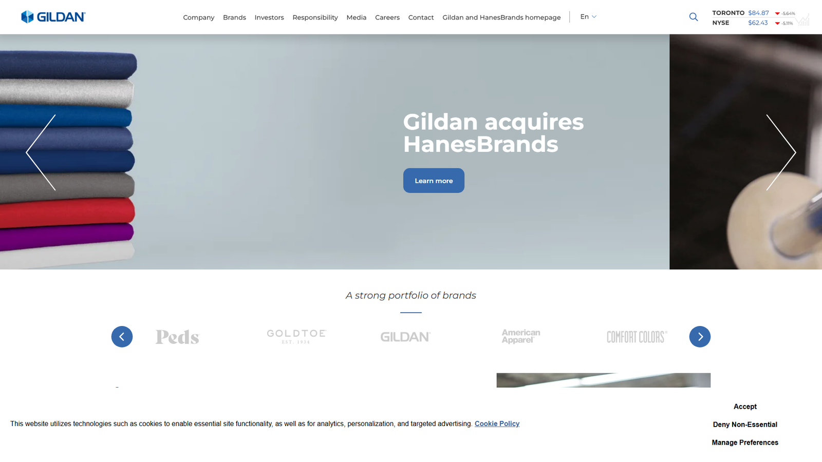 Gildan Activewear Inc. wholesale fashion