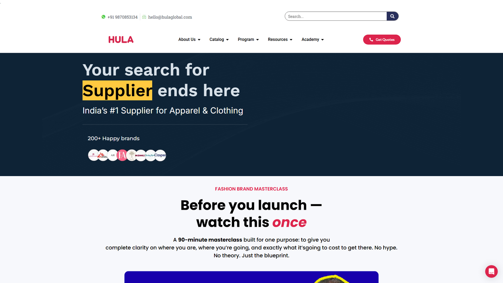 Hula Global JPT textile wholesale