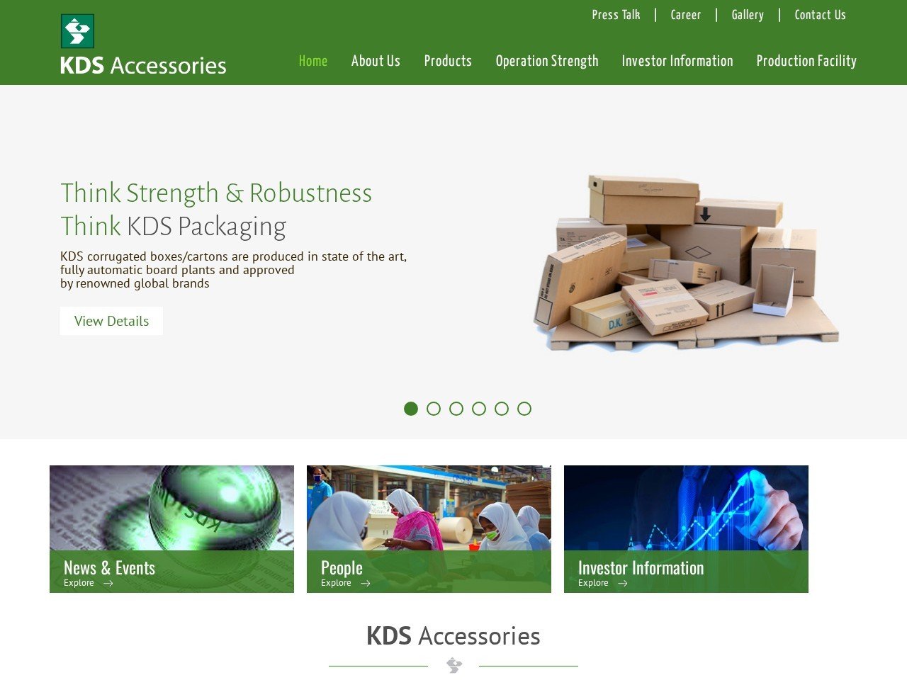 KDS Accessories Textile industry Bangladesh