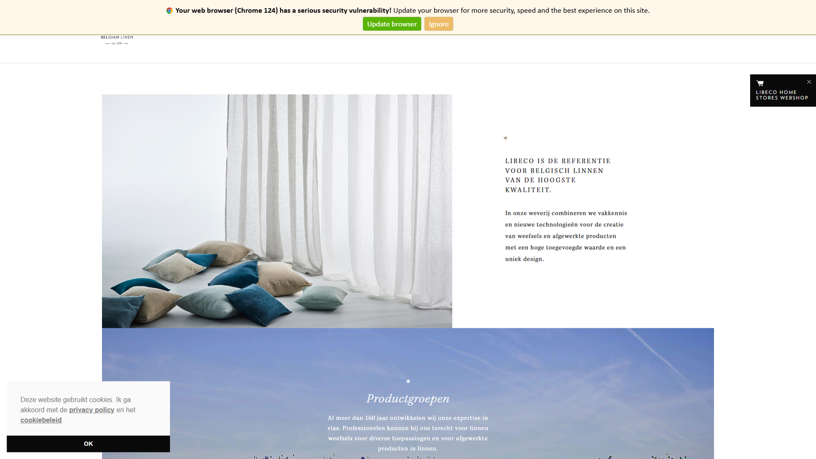 Libeco tablecloth wholesale supplier