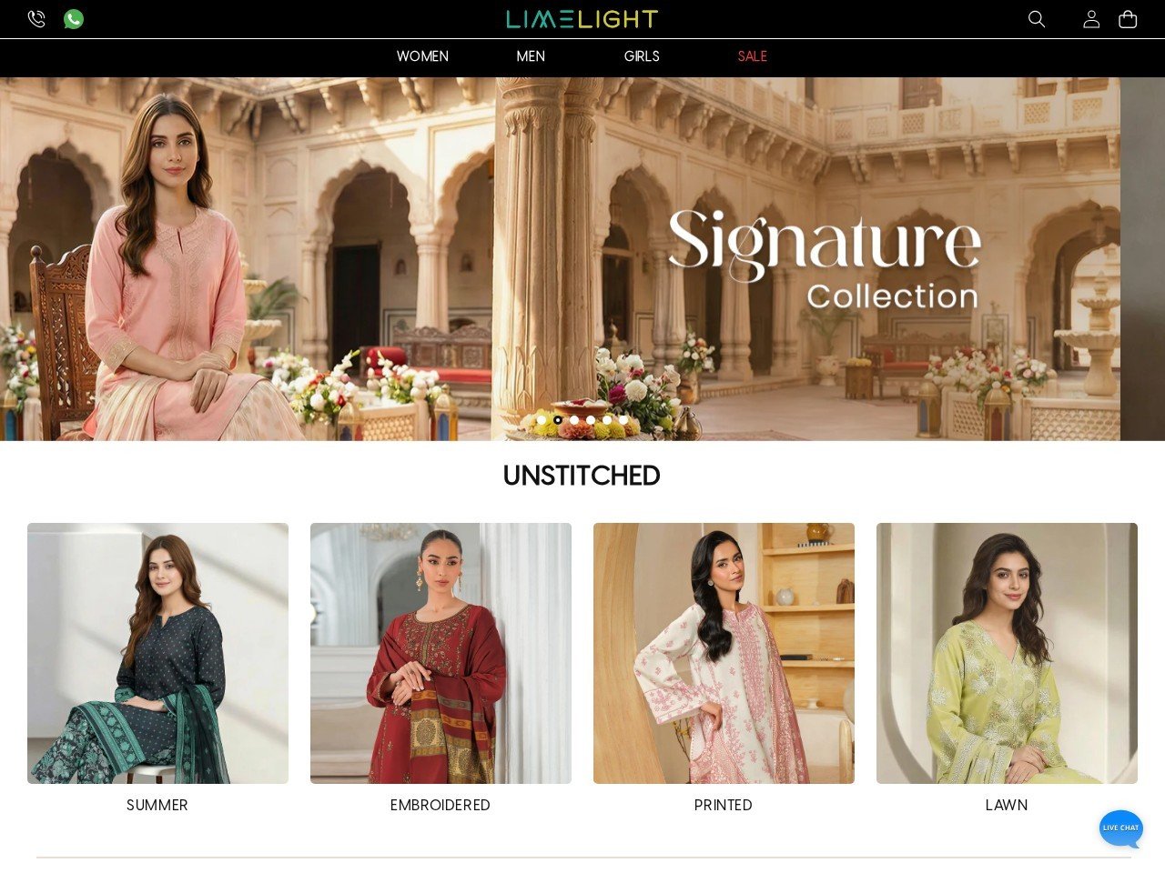 Limelight Pakistani garment manufacturer