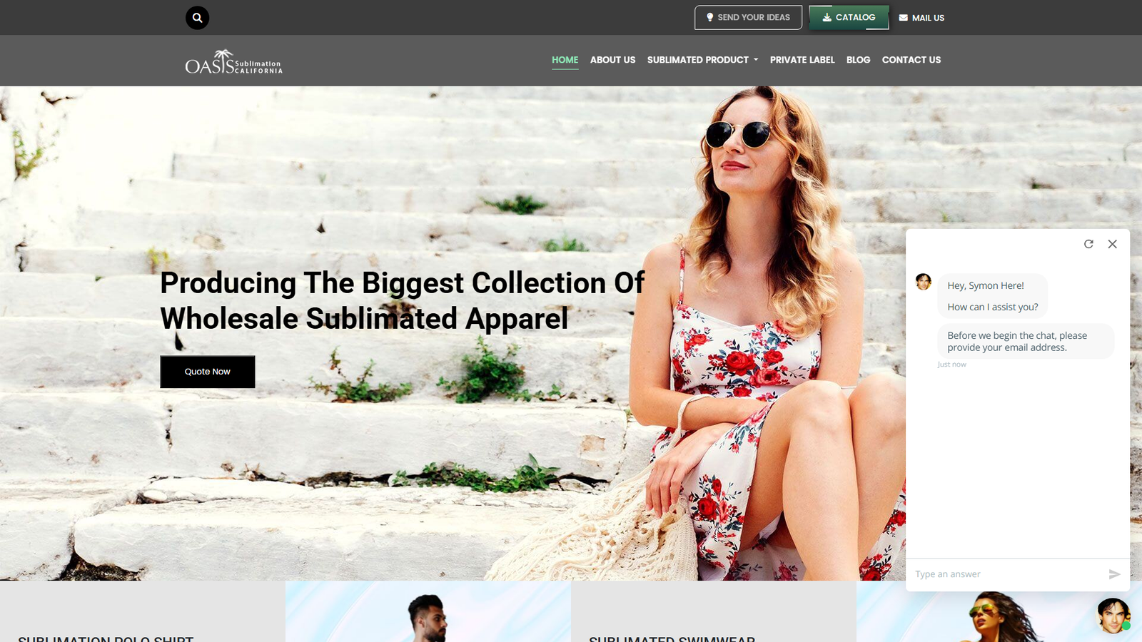 Oasis Sublimation custom clothing makers Oasis Sublimation custom clothing makers