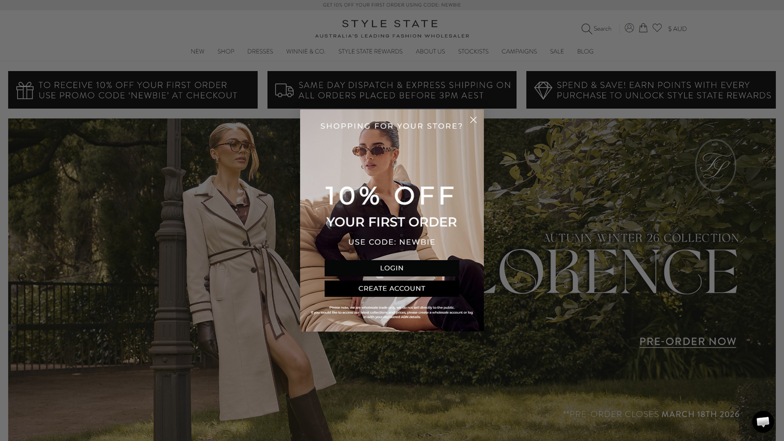 Style State popular apparel suppliers