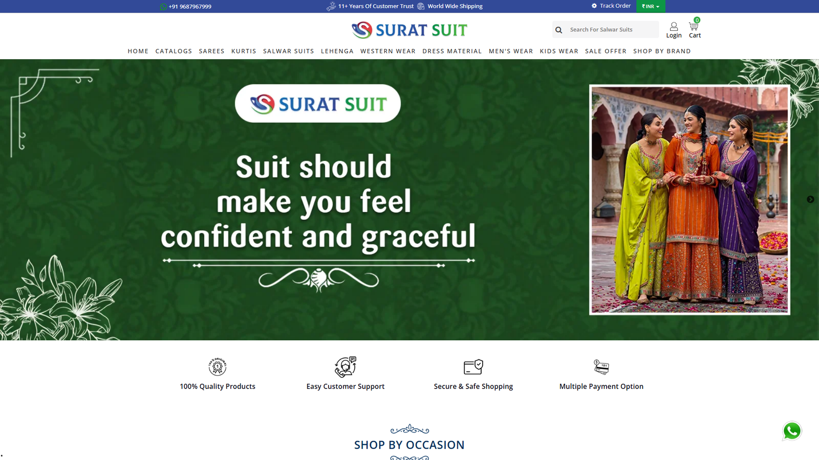 Surat Suit Clothing wholesalers India