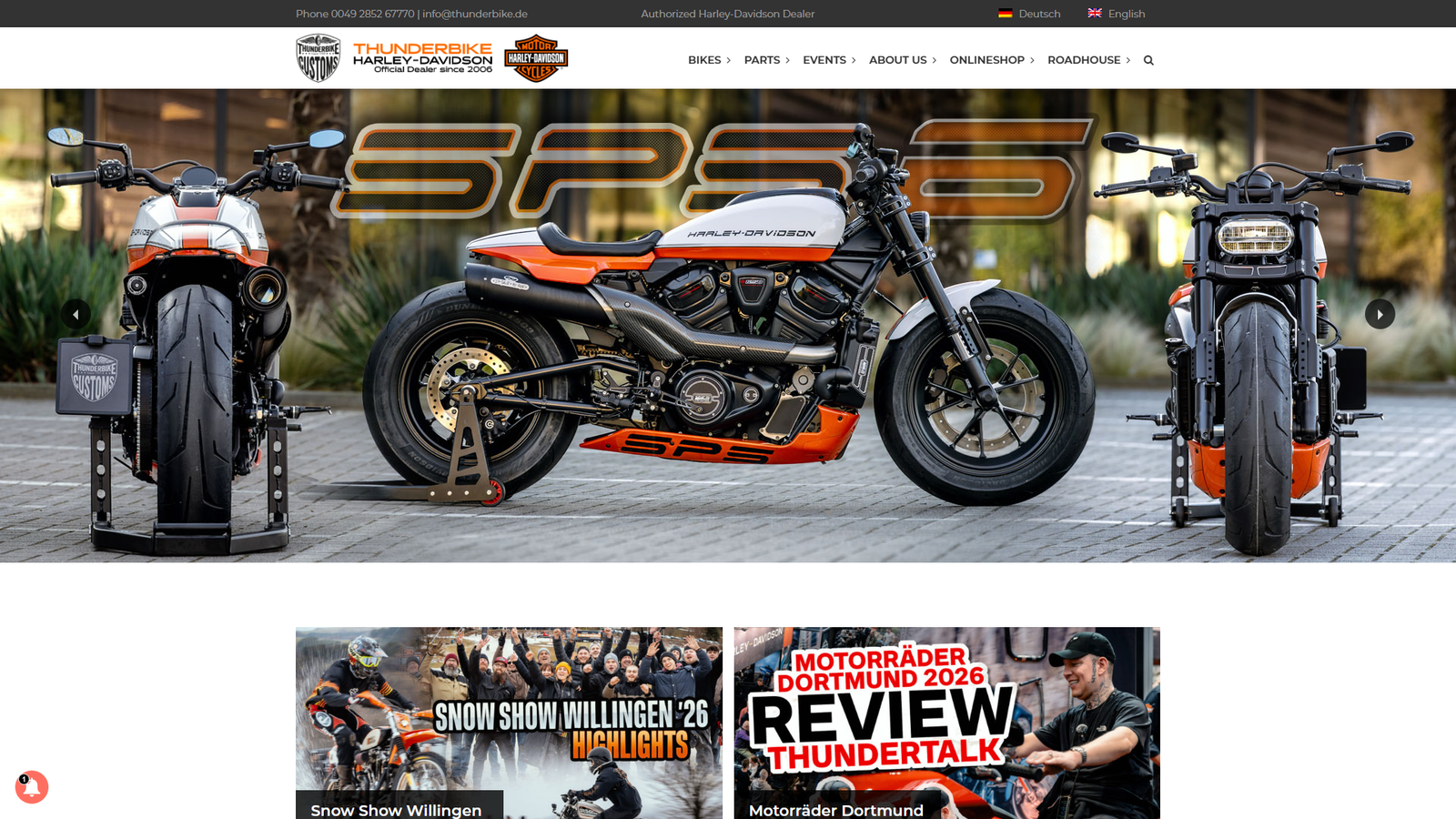 Thunderbike Harley Davidson fashion wholesale