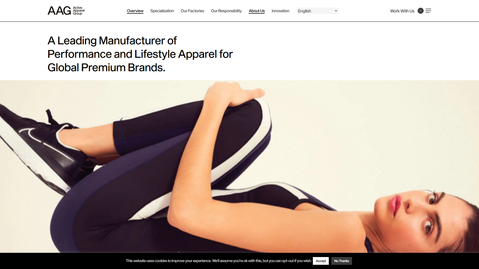 Active Apparel Group sportswear manufacturers