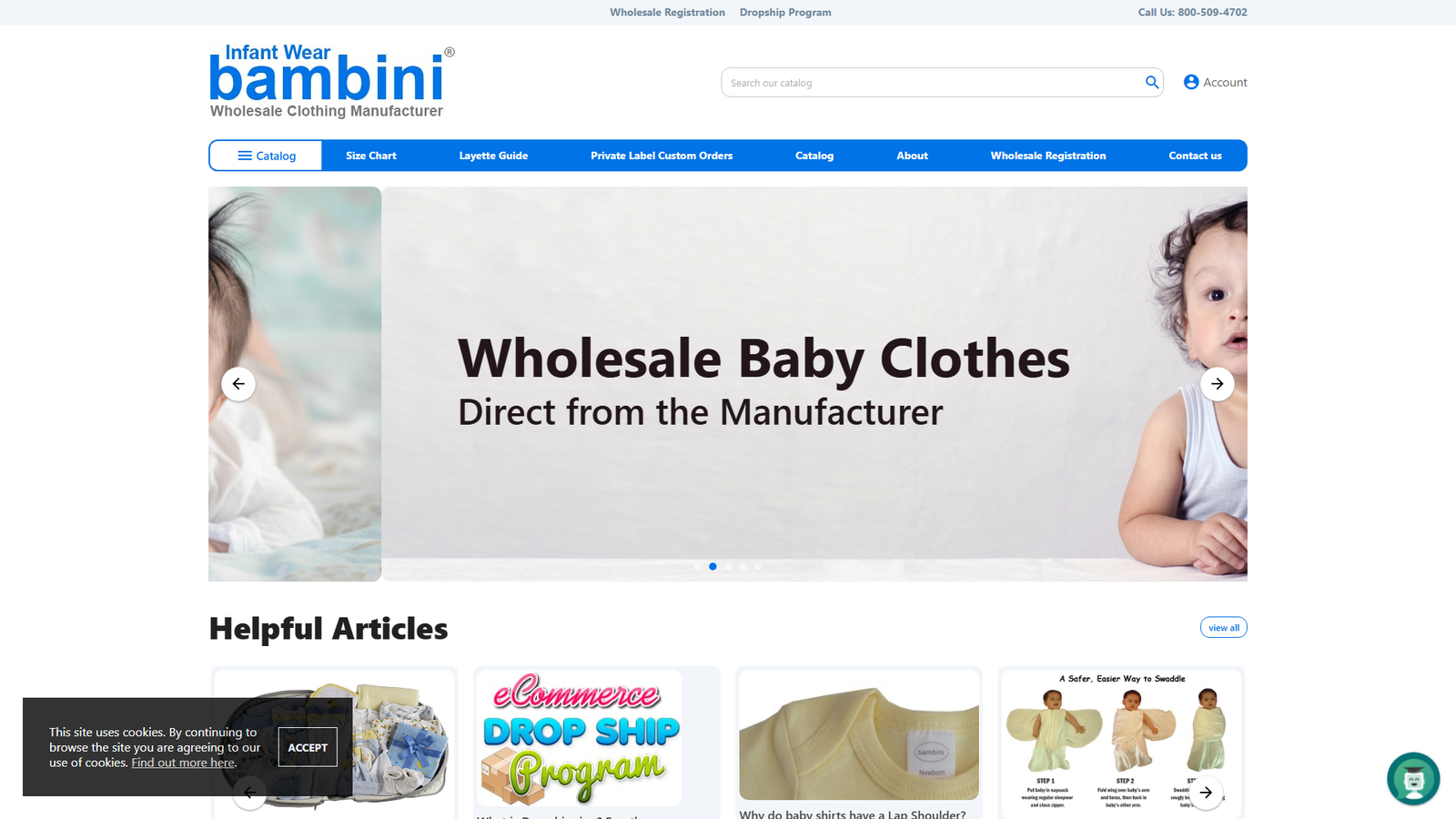 Bambini Layette American fashion wholesalers
