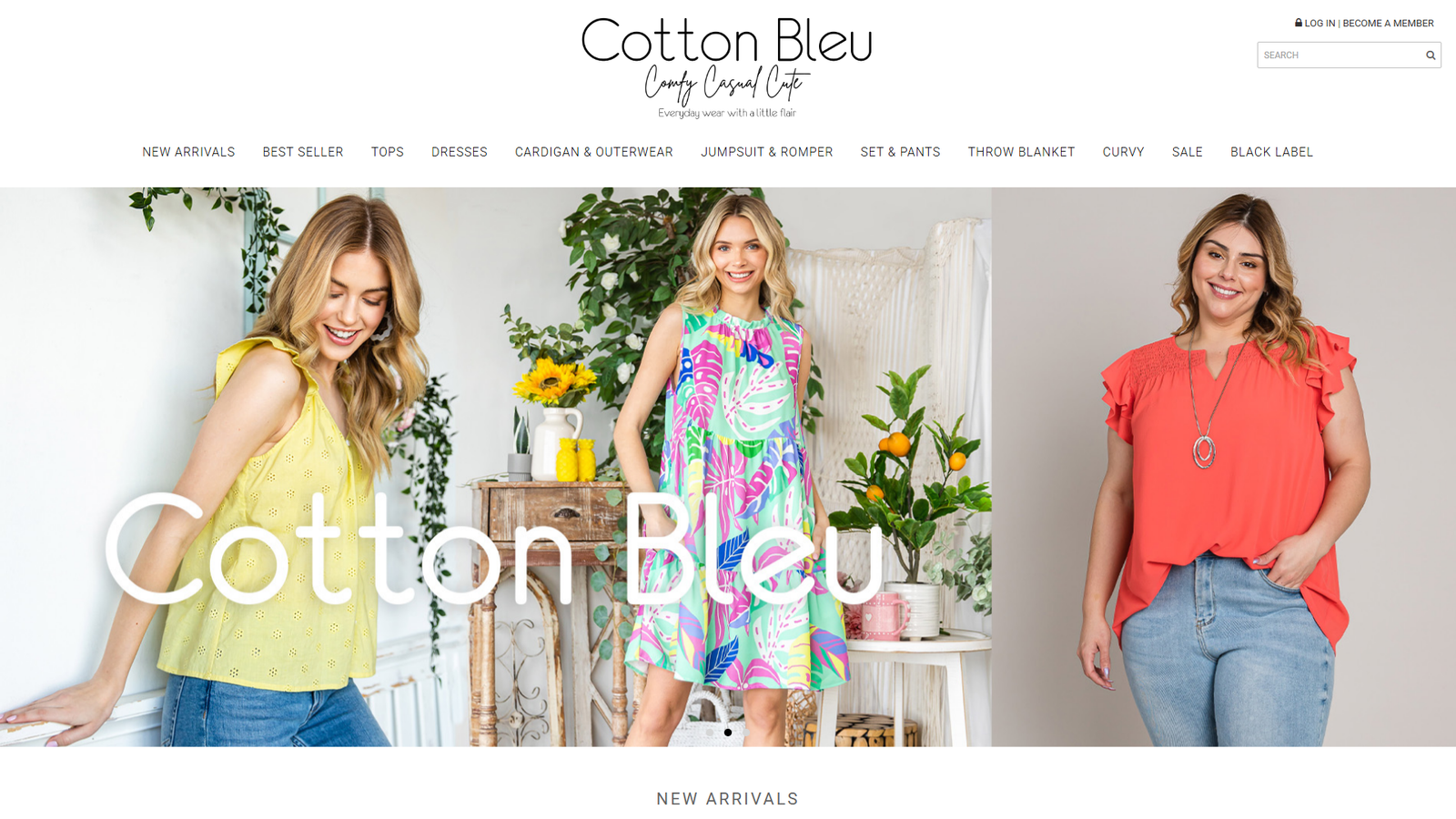 Cotton Bleu Emily wardrobe wholesale