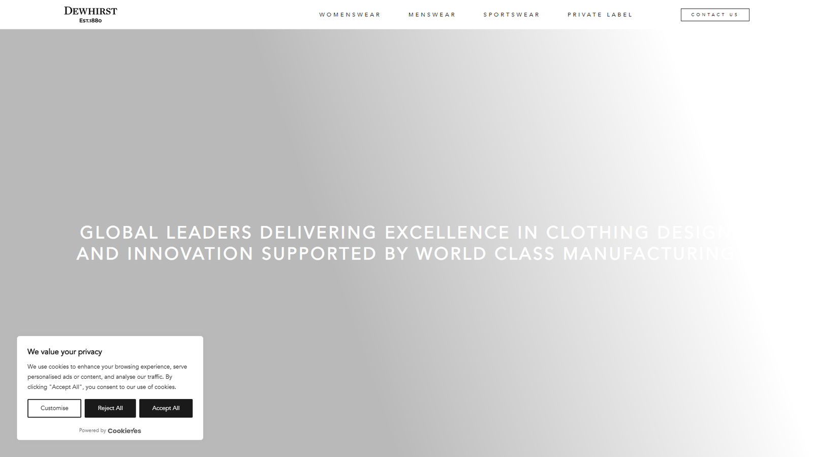 Dewhirst clothing design and assembly Dewhirst clothing design and assembly