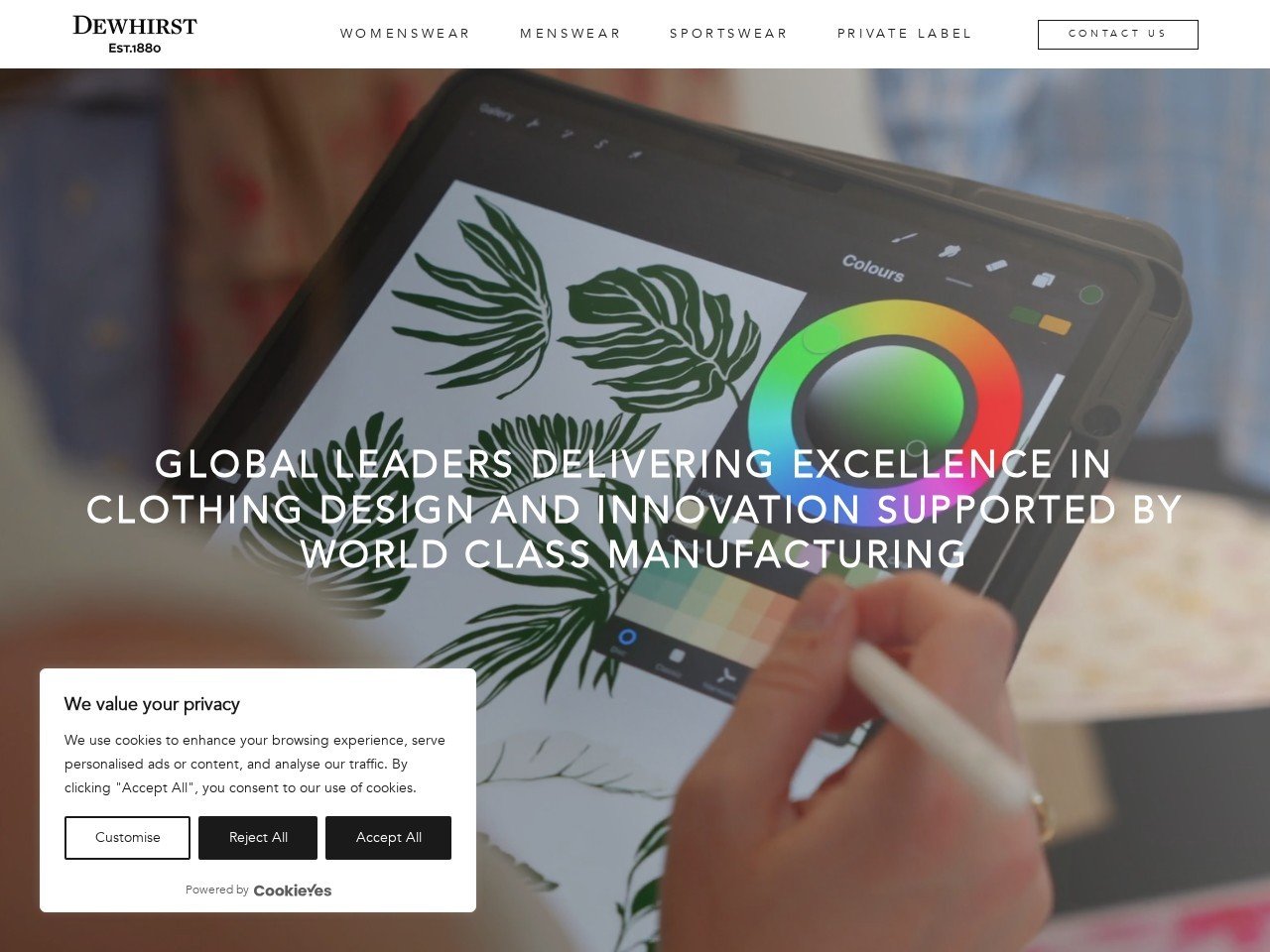 Dewhirst clothing production services