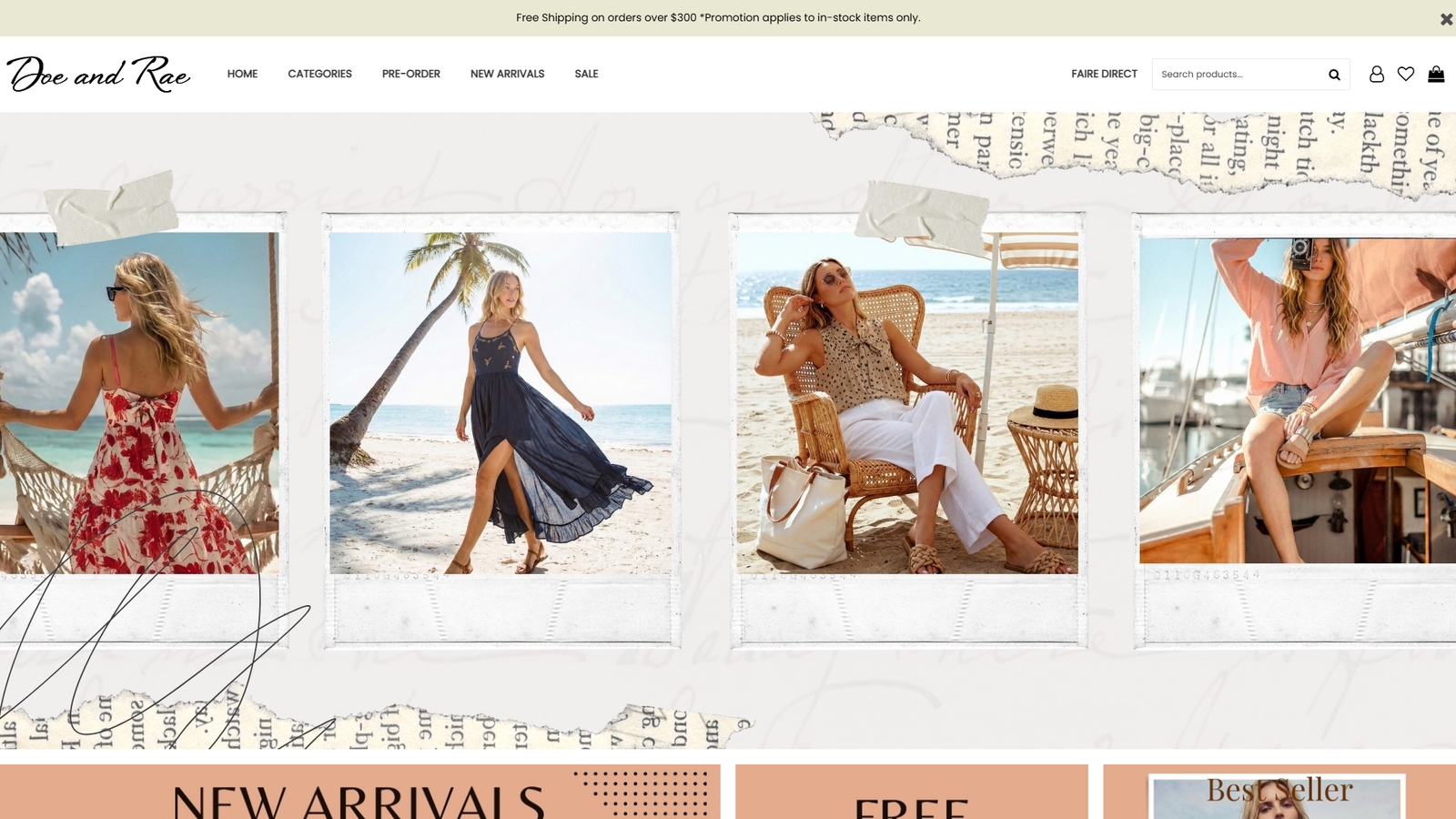 Doe&Rae Kate and Sam clothing bulk Doe&Rae Kate and Sam clothing bulk