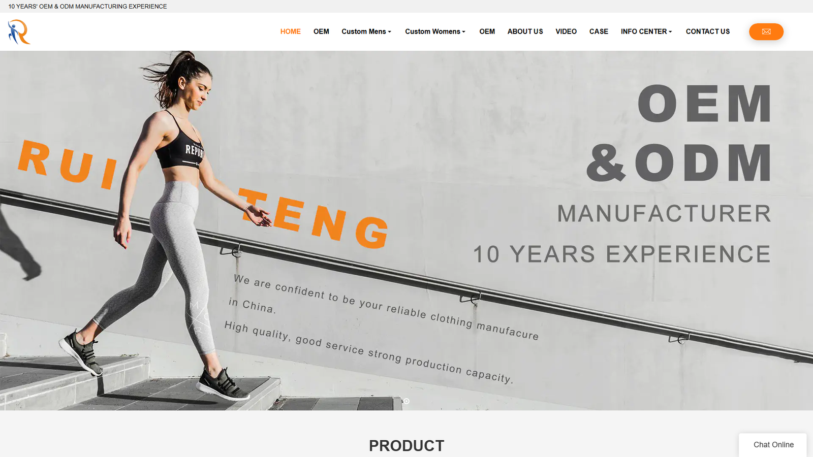 Ltd. China clothing production