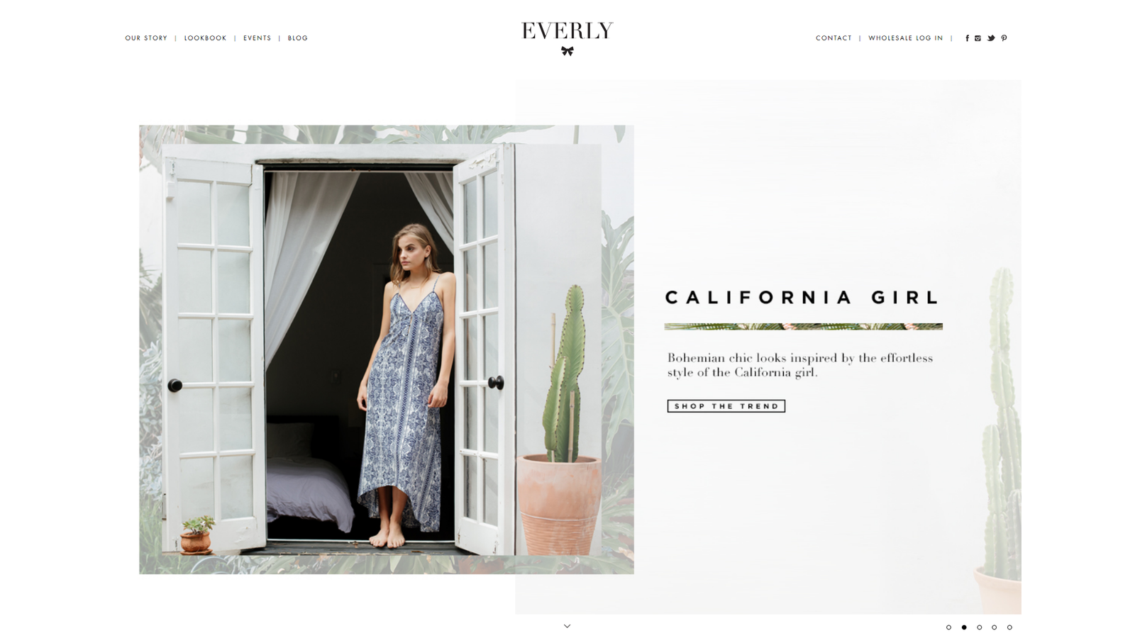 Everly Clothing fashion retail vendors