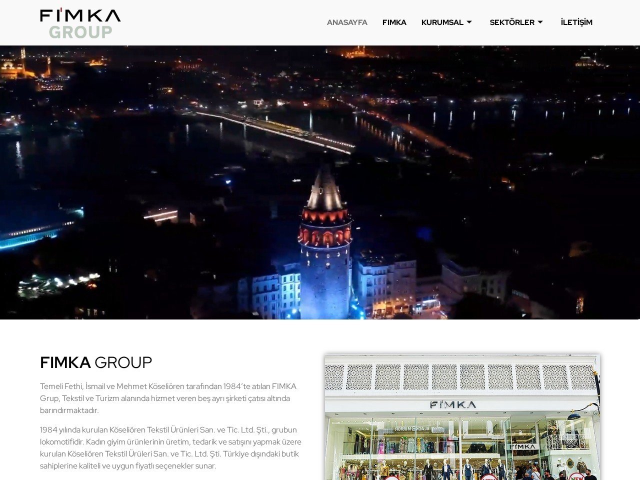 Fimka Group Turkey fashion wholesale