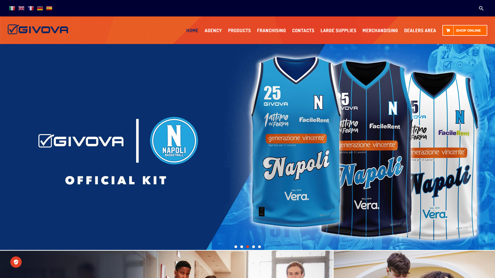 Givova team uniform suppliers Givova team uniform suppliers