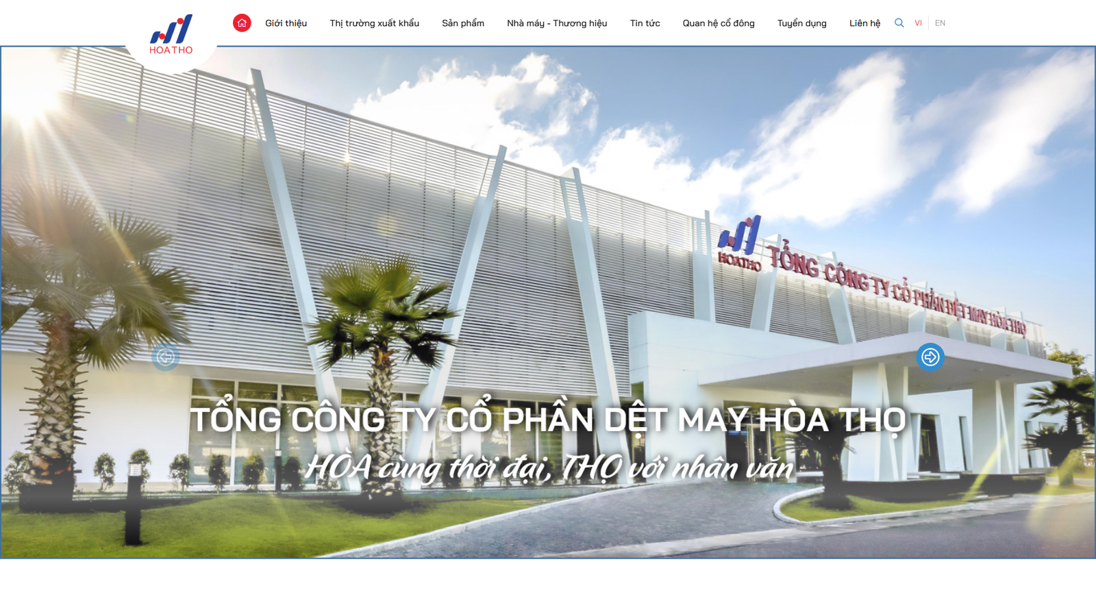 Hoatho Vietnam clothing supplier