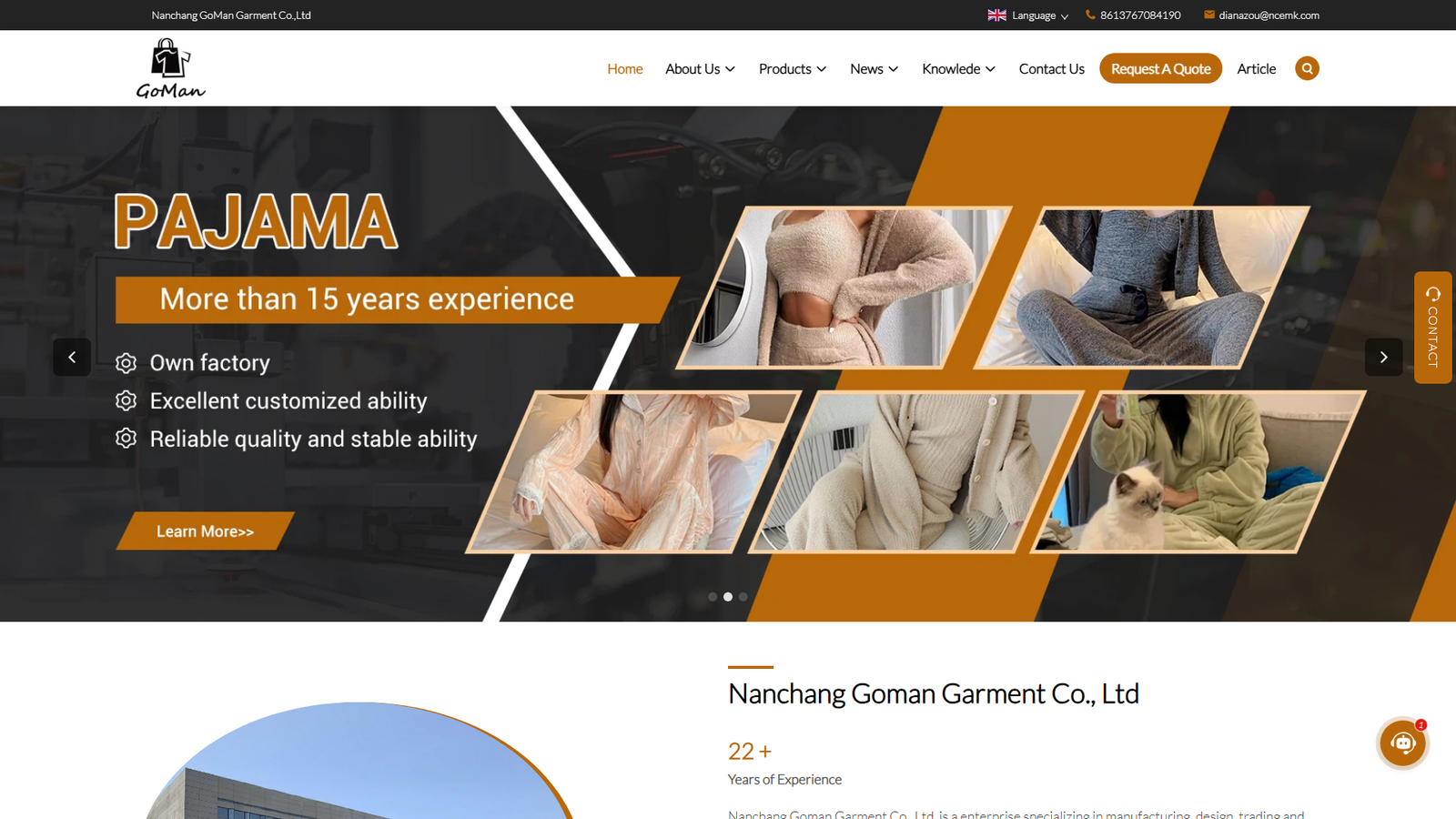 Nanchang GoMan Garment Co. Nanchang GoMan Garment Co.