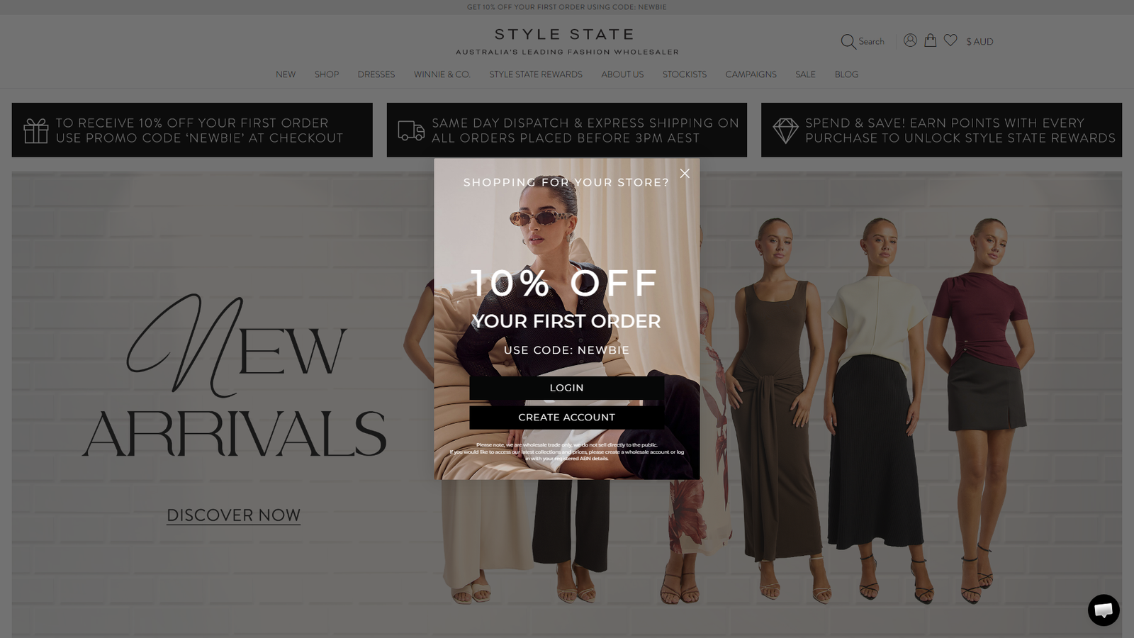 Style State value-priced clothing