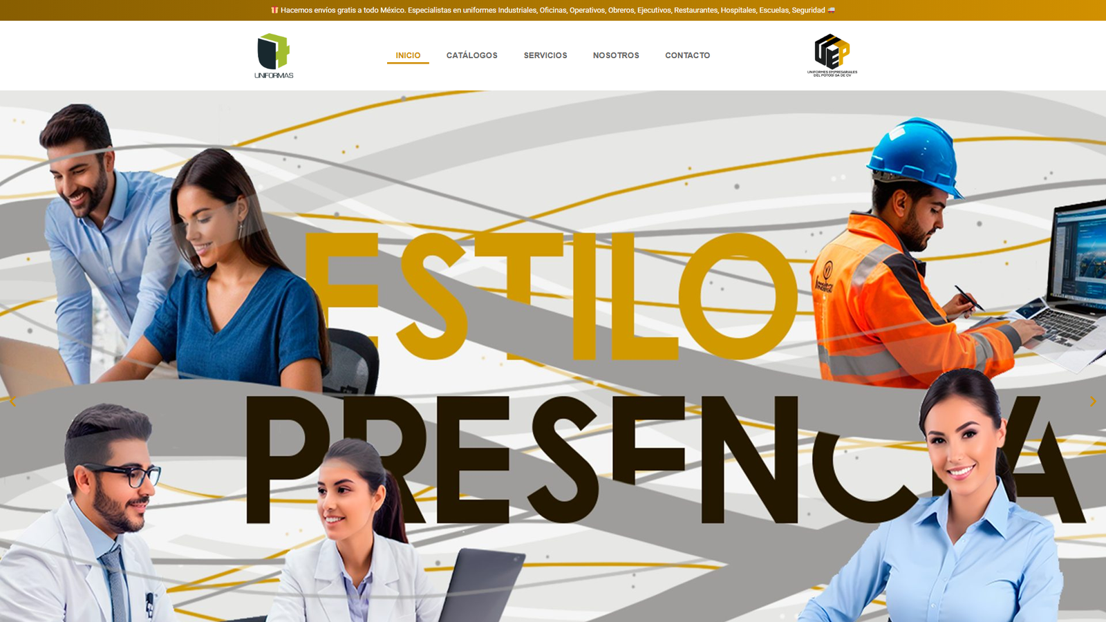 Uniformas clothing production Mexico