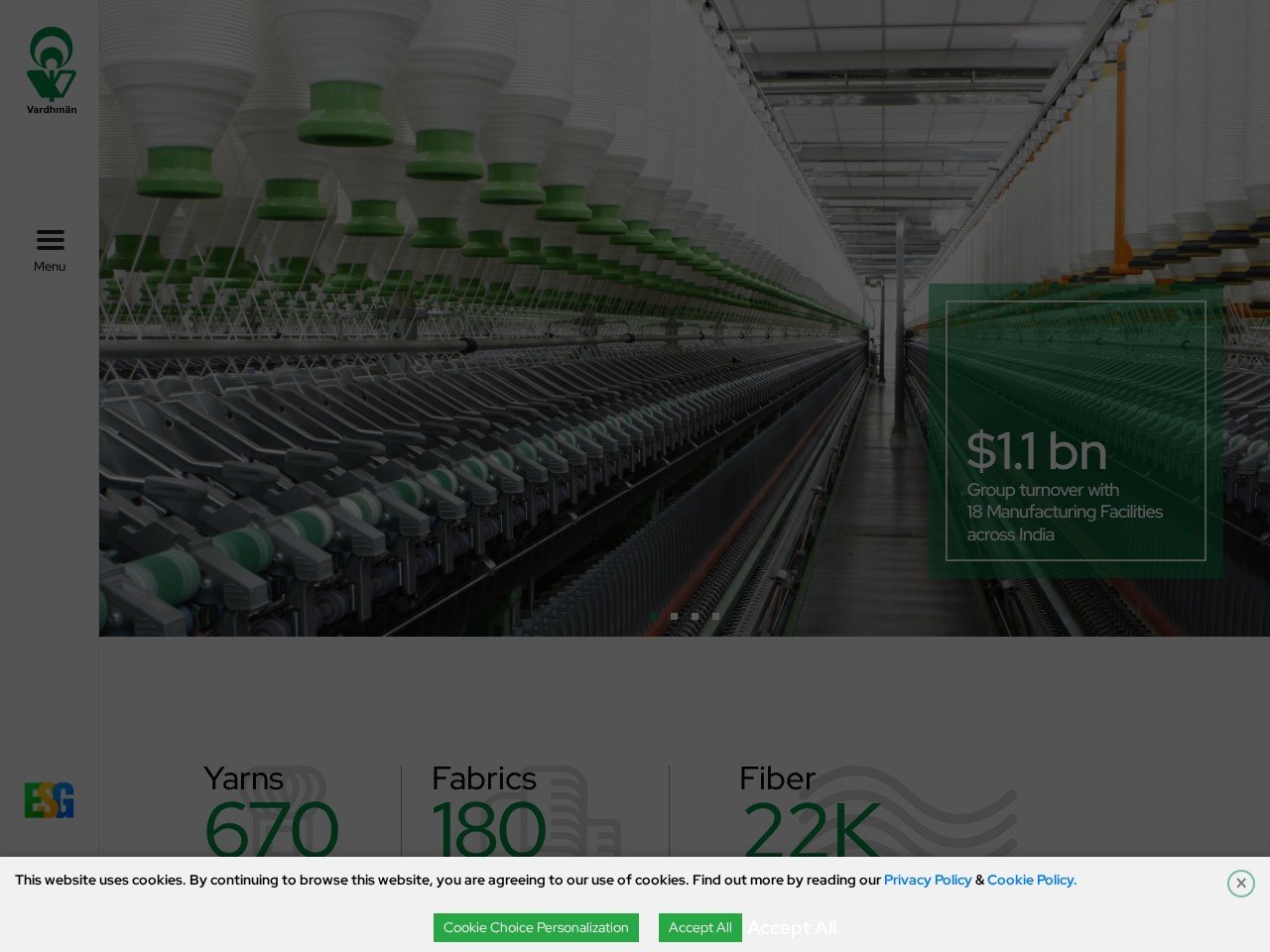 Vardhman Textiles Limited trusted apparel manufacturer