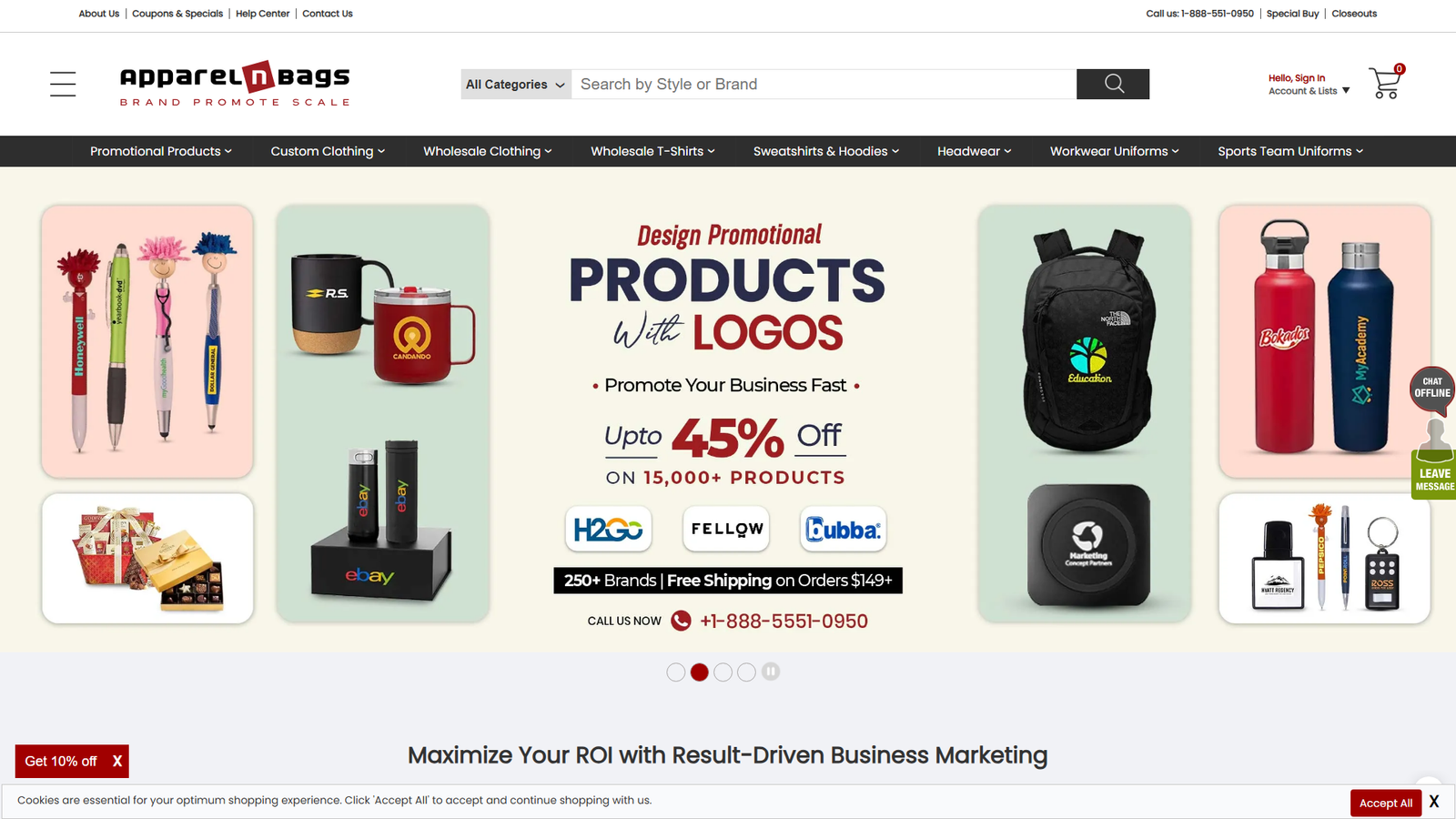 ApparelnBags fresh fashion retailer