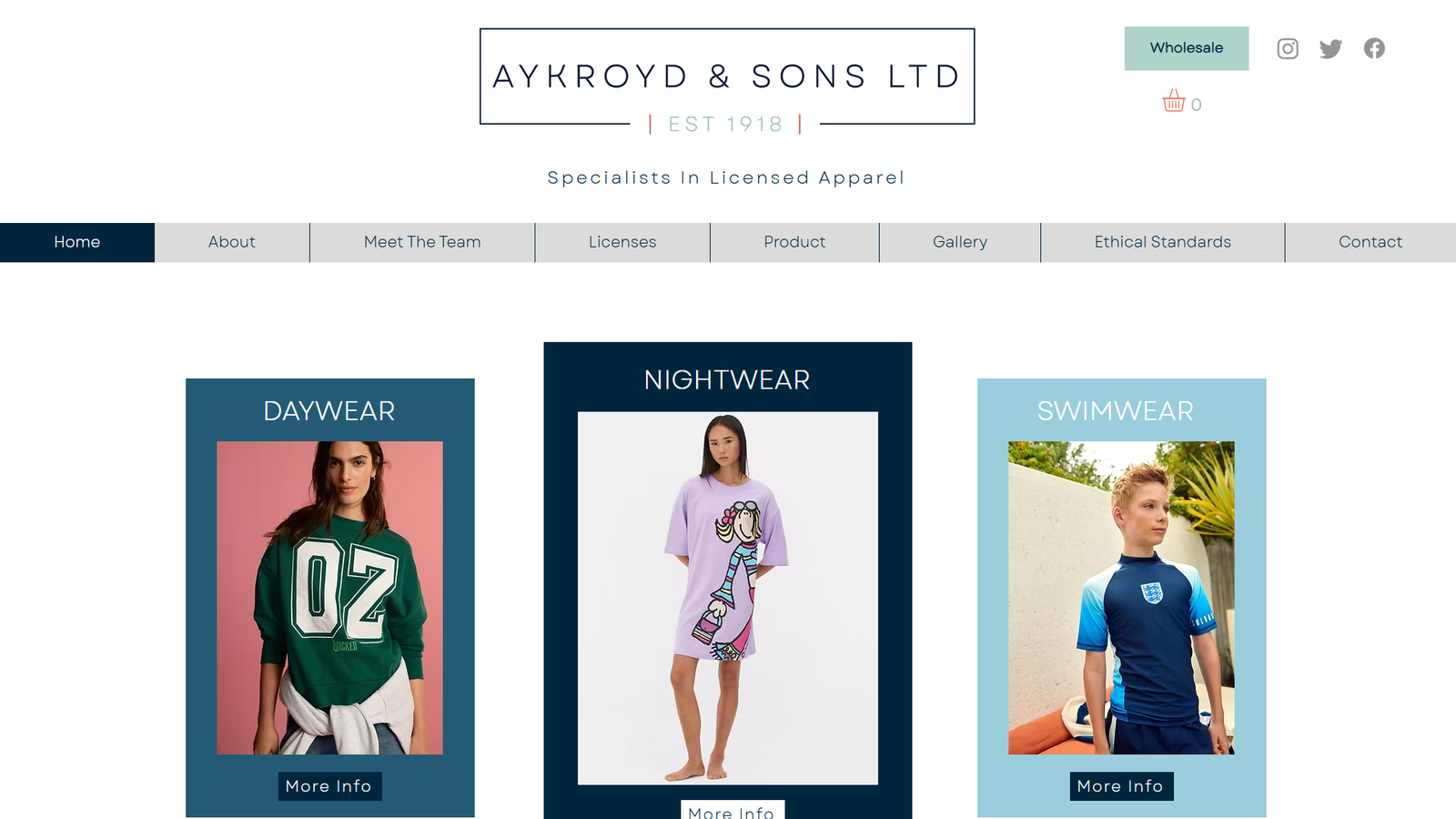 Aykroyd & Sons Limited discount bluey wear