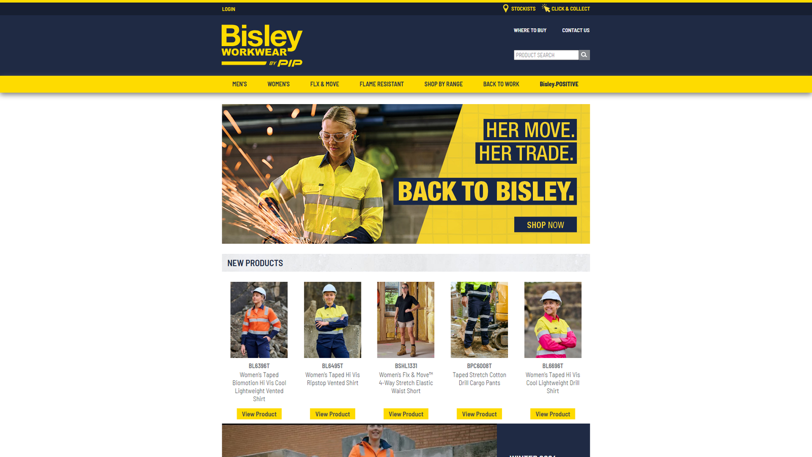 Bisley Workwear safety apparel wholesale