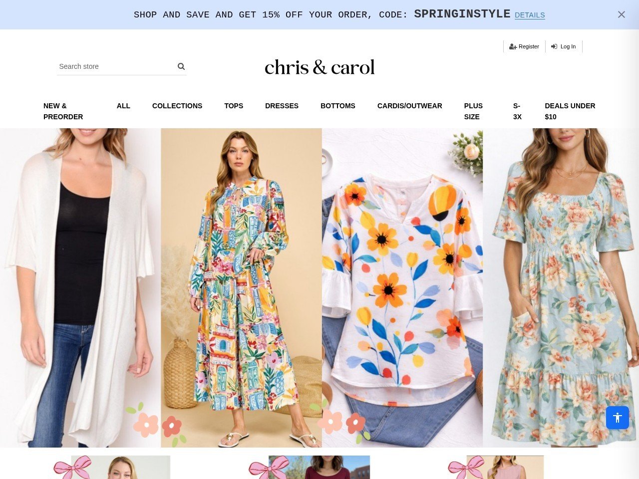 Chris & Carol apparel wholesale providers Chris & Carol apparel wholesale providers