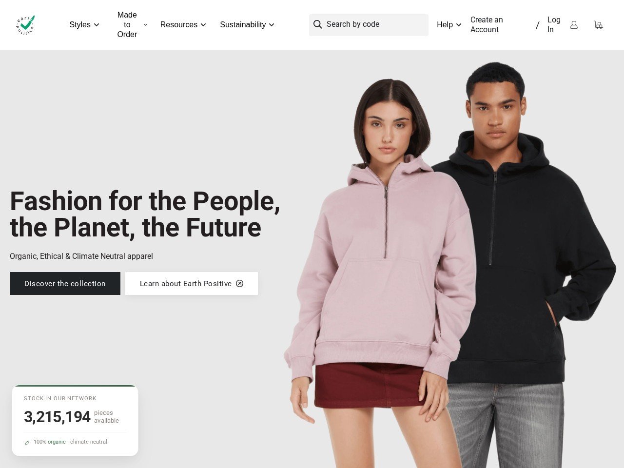 Continental Clothing fair trade apparel