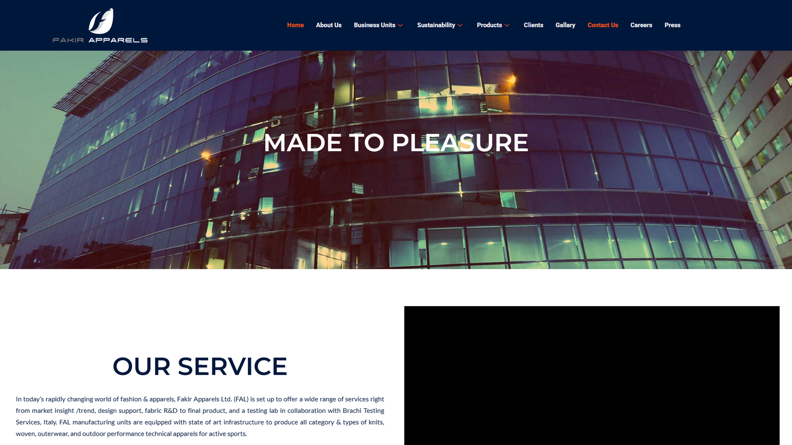 Fakir Apparels Ltd. Bangladesh apparel industry