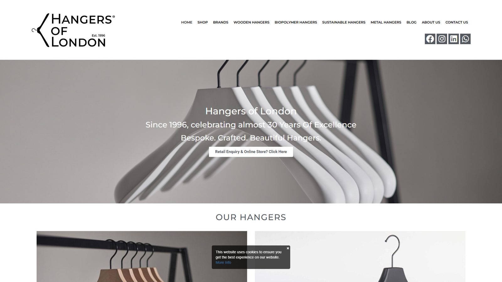 Mainetti mass order hangers