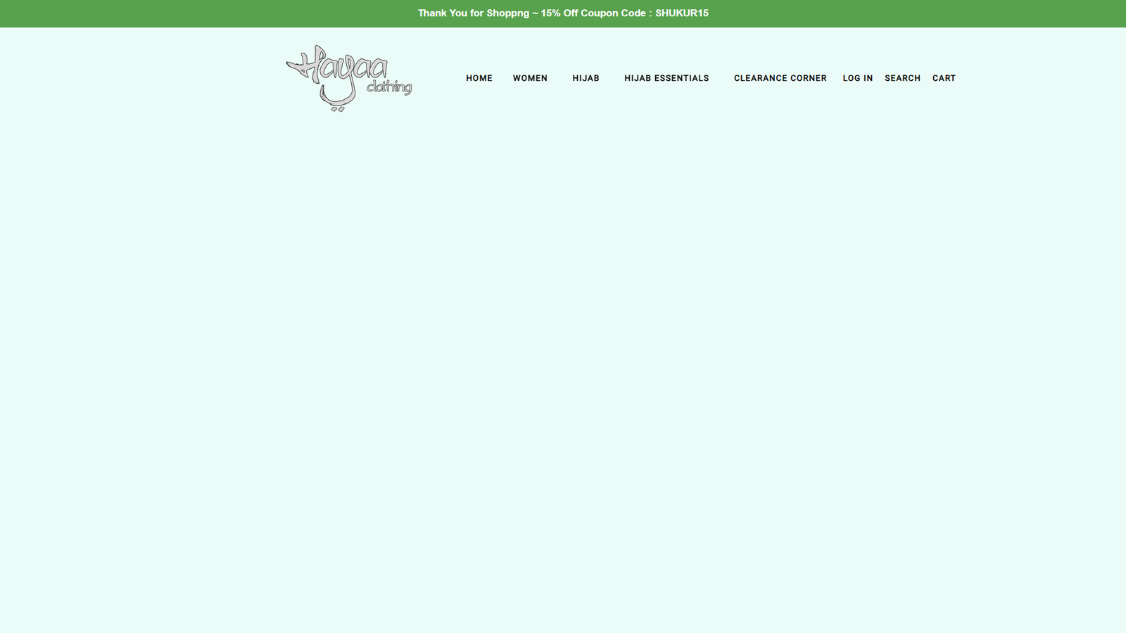 Hayaa Clothing value modest garments