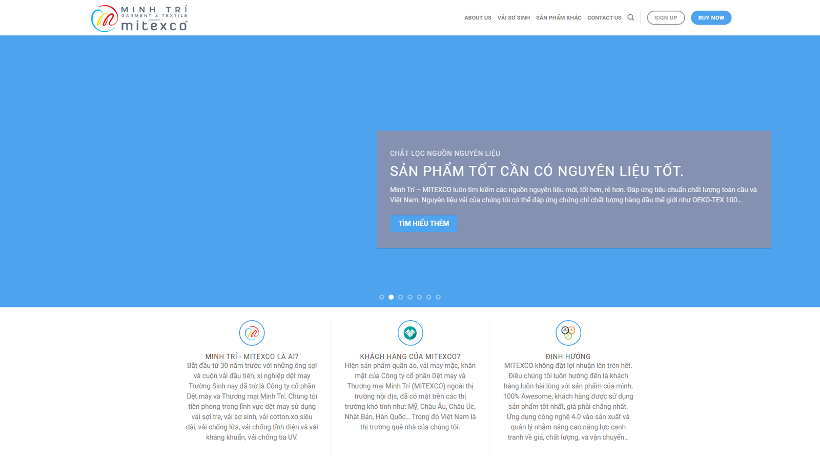 MINH TRI Garment and Textile (MITEXCO) Vietnam textile exporter