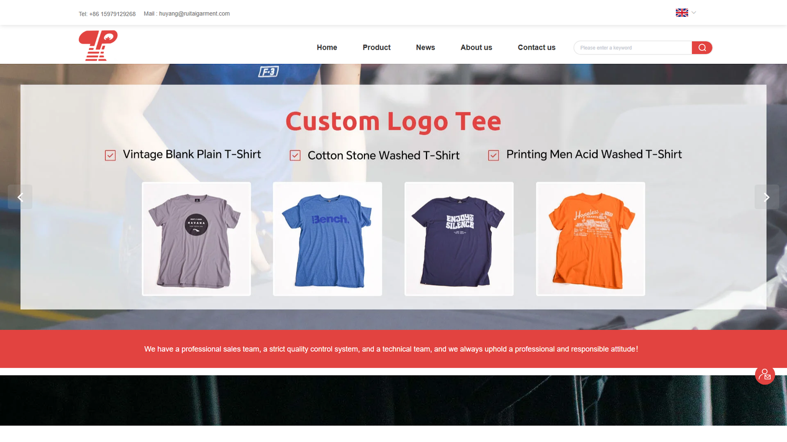 Nanchang Ruitai Garment Co.