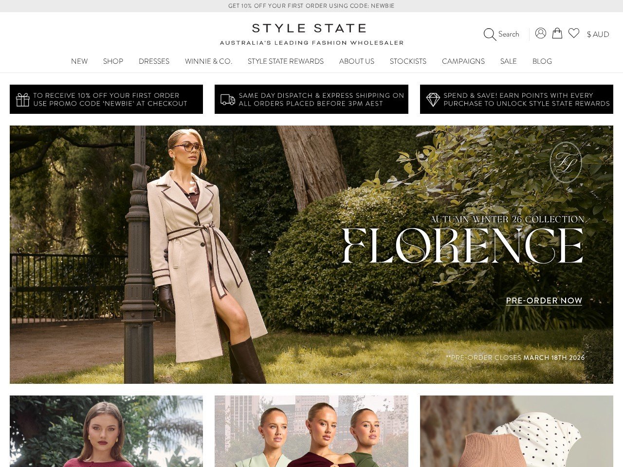 Style State ladies' apparel wholesale