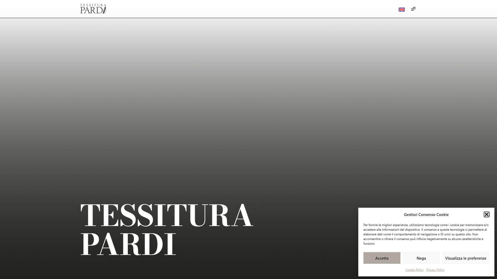 Tessitura Pardi table textile workshop