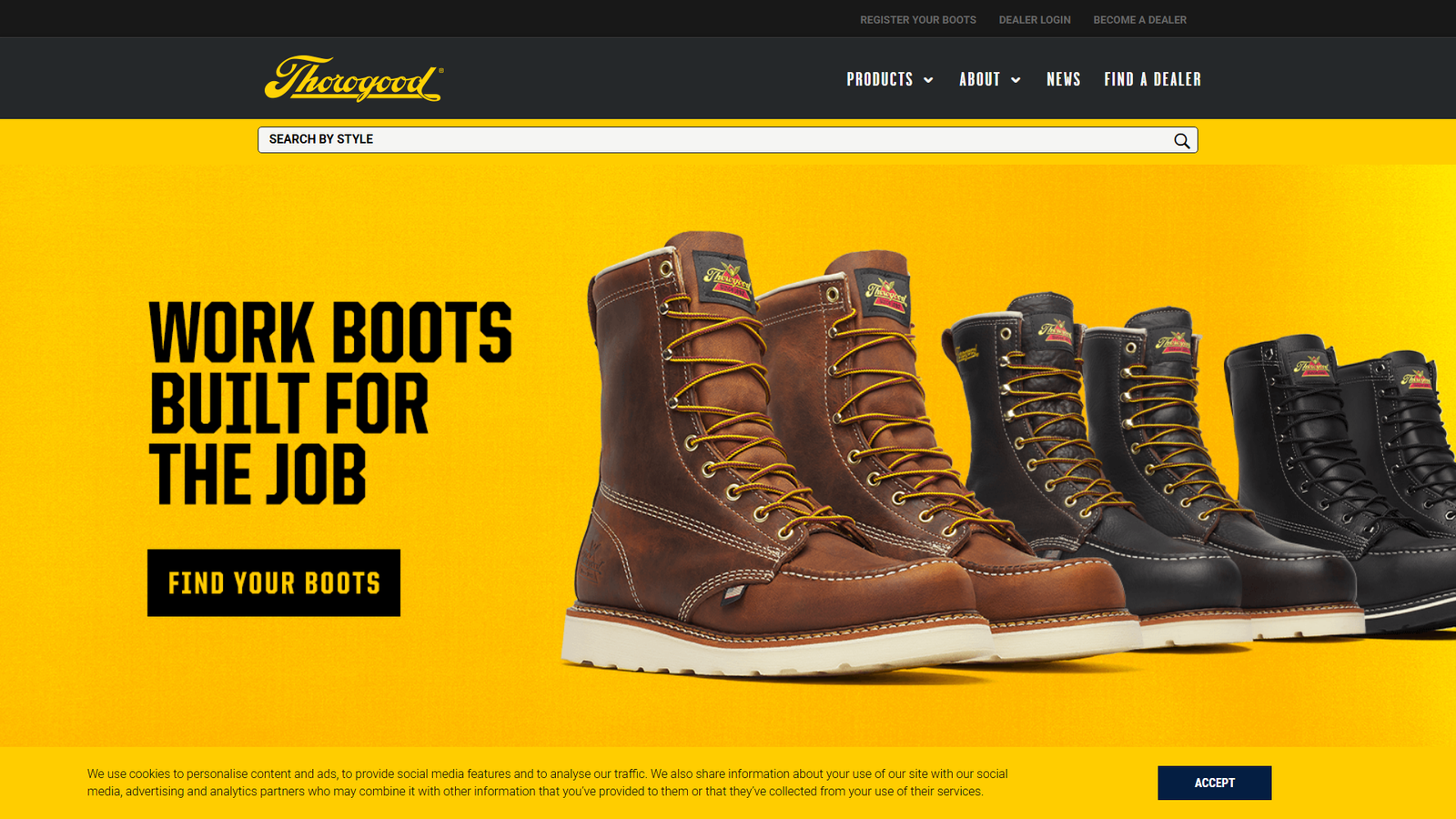 Thorogood® durable farming apparel