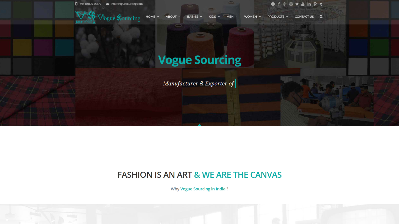 Vogue Sourcing textile engineering