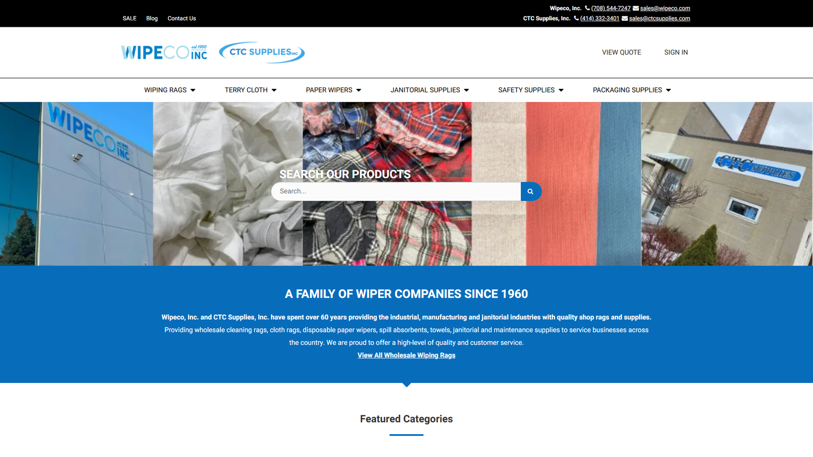 Inc. wholesale microfiber wipes