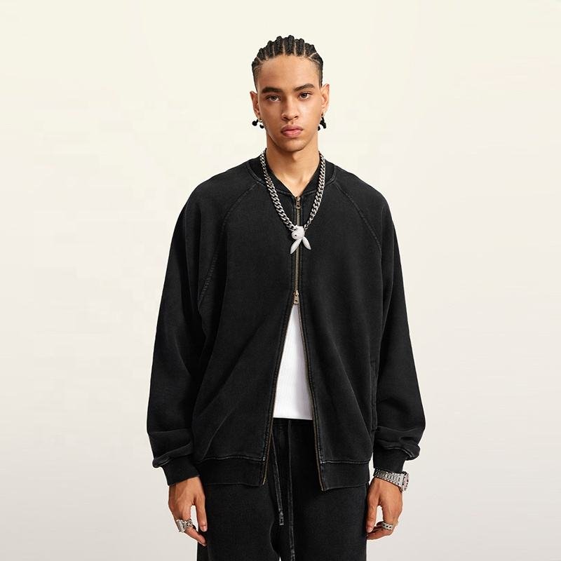 bomber jacket custom ma-1 satin nylon flight jacket — jacket-bomber-33