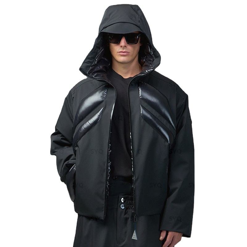 Recycled Down Jacket Manufacturer — Low MOQ, Fast Samples 5 bomber jacket custom ma-1 satin nylon flight jacket — jacket-bomber-38