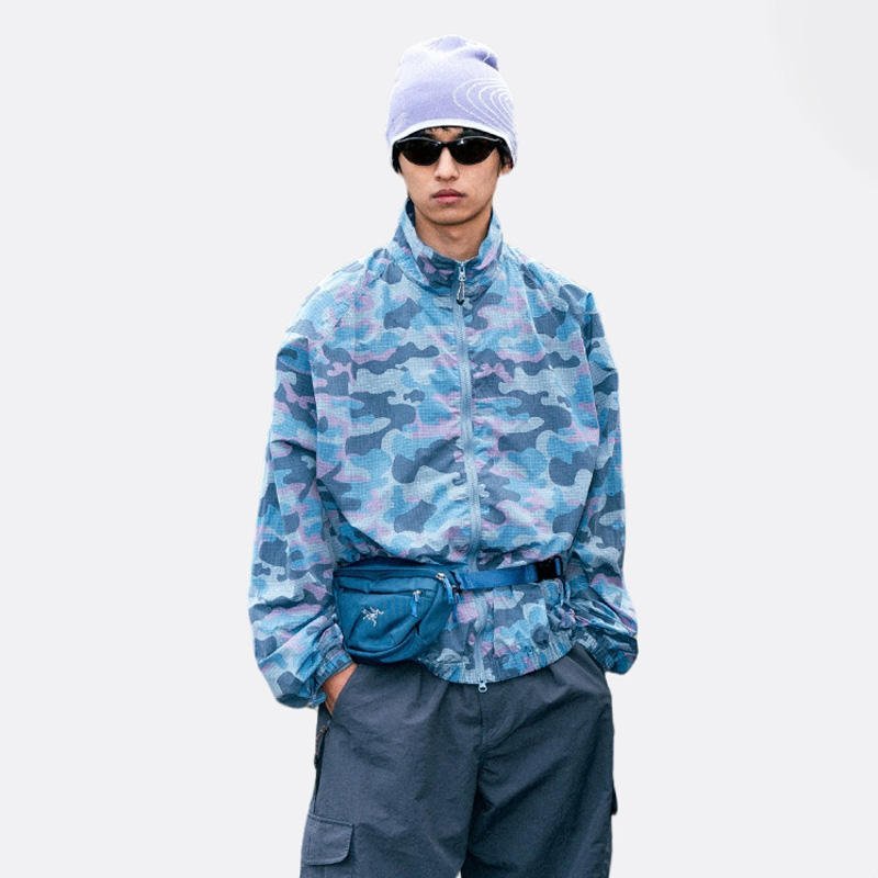 bomber jacket custom ma-1 satin nylon flight jacket — jacket-bomber-48