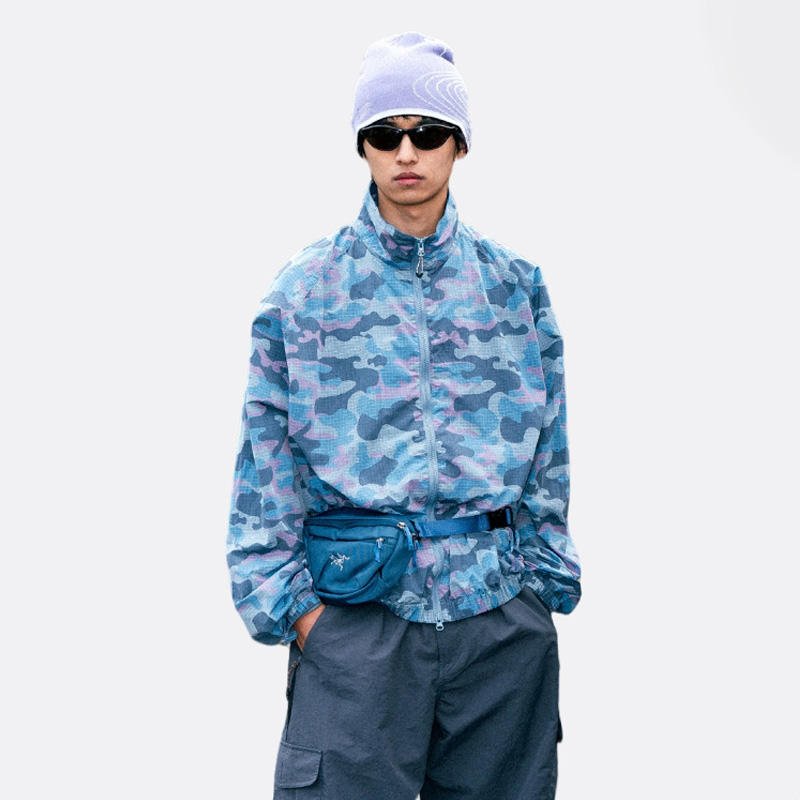 bomber jacket custom ma-1 satin nylon flight jacket — jacket-bomber-48