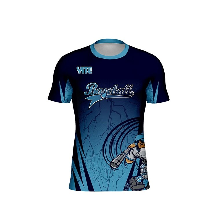 custom baseball jersey sublimated team button down pinstripe mesh — bb-jersey-24