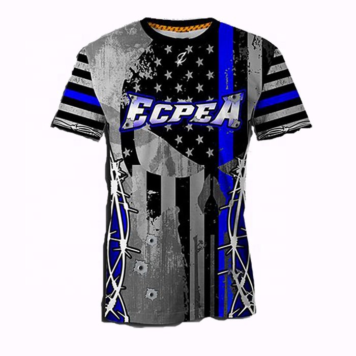 custom baseball jersey sublimated team button down pinstripe mesh — bb-jersey-34