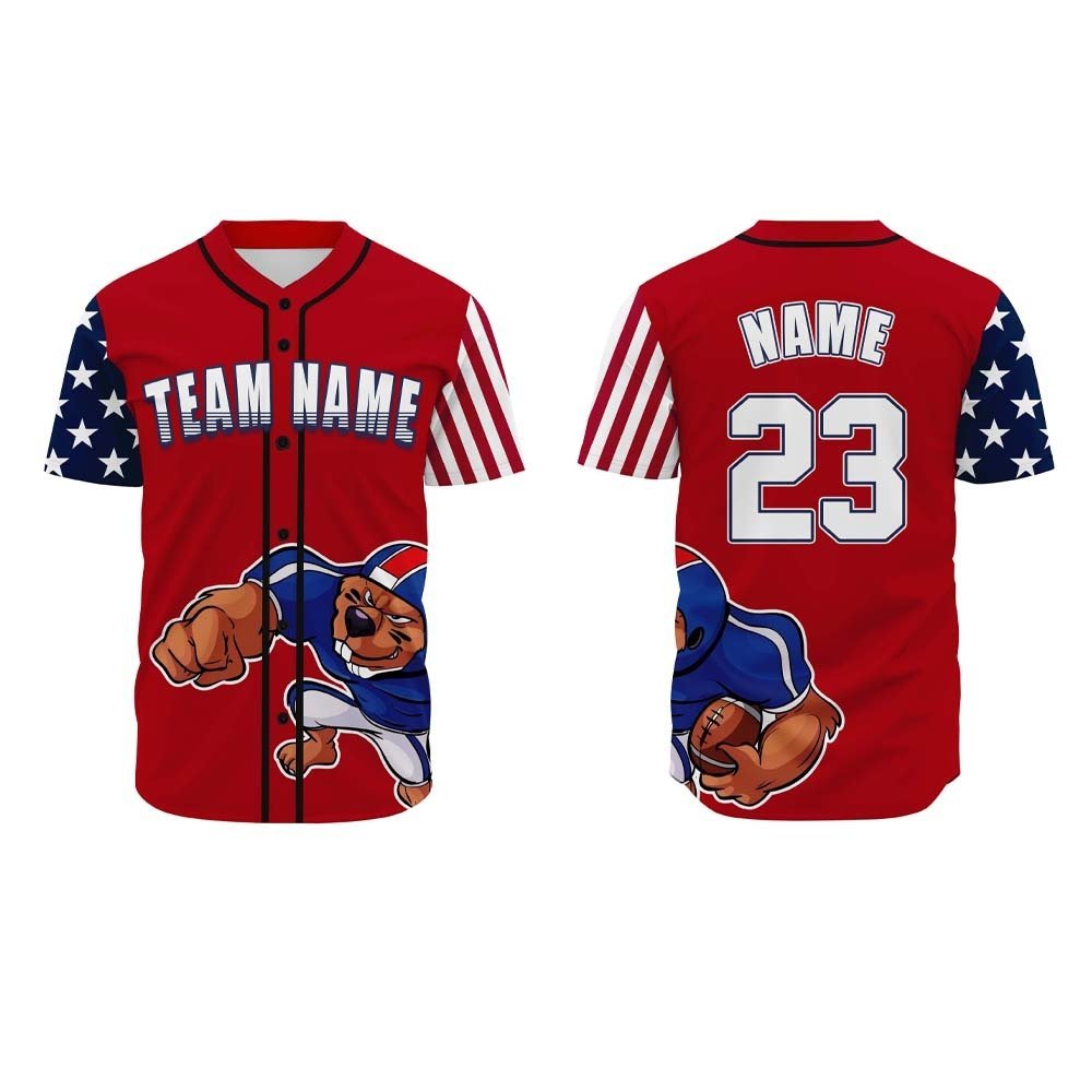 custom baseball jersey sublimated team button down pinstripe mesh — bb-jersey-5