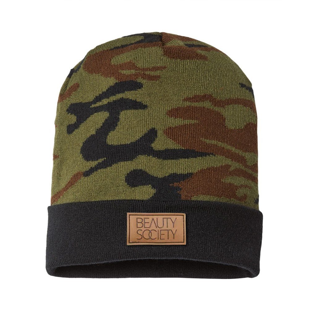 Tank Top Manufacturer — 5-Step QC, Low MOQ 2 custom beanie knit hat cuffed pom winter beanie — headwear-beanie-12