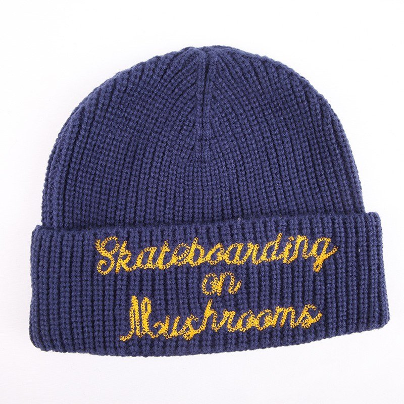 Tank Top Manufacturer — 5-Step QC, Low MOQ 3 custom beanie knit hat cuffed pom winter beanie — headwear-beanie-13