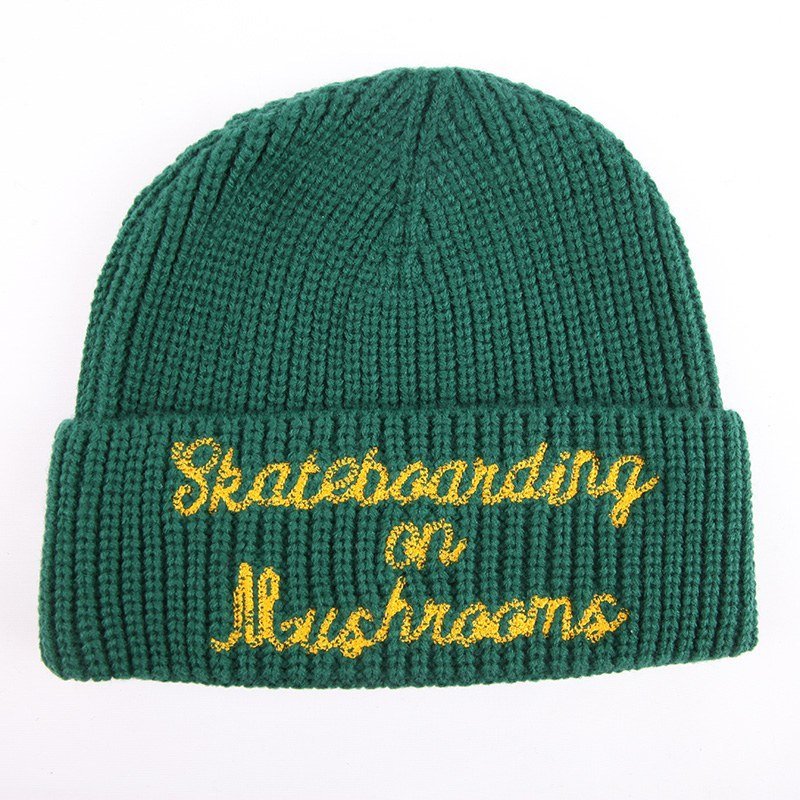 Tank Top Manufacturer — 5-Step QC, Low MOQ 50 custom beanie knit hat cuffed pom winter beanie — headwear-beanie-30